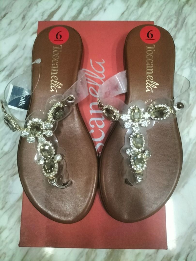 Toscanella outlet silver sandals