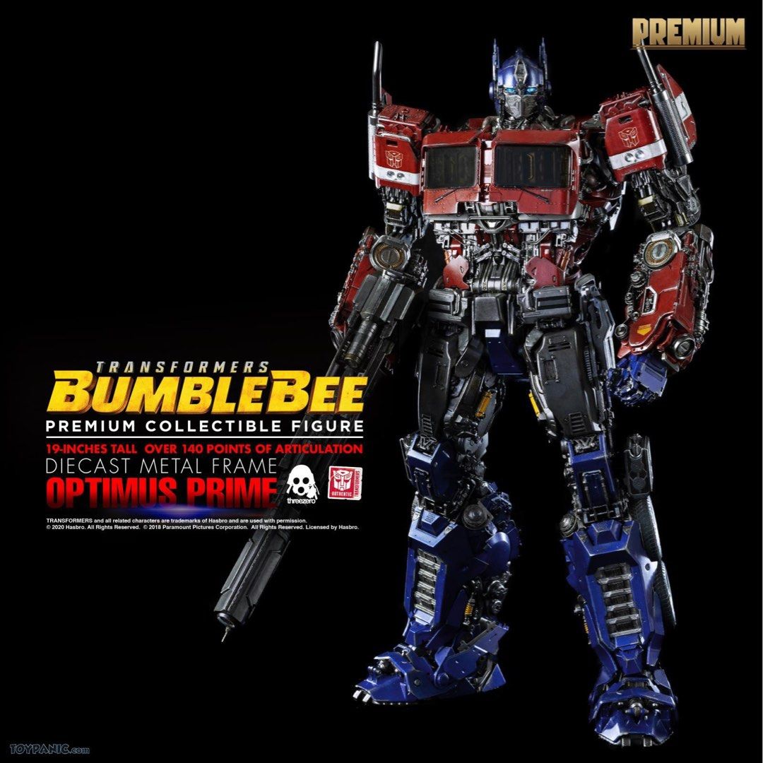 ThreeZero PREMIUM Scale OPTIMUS PRIME Transformers Bumblebee