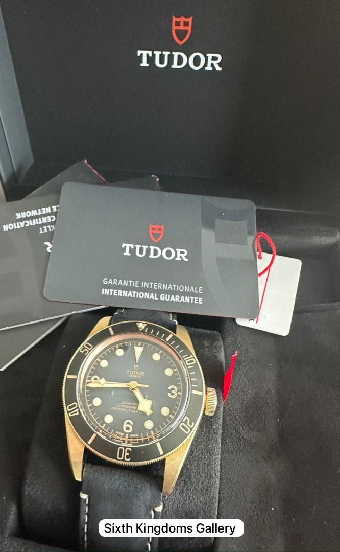 Tudor Black Bay Bronze 43mm M79250BA Luxury Watches on Carousell