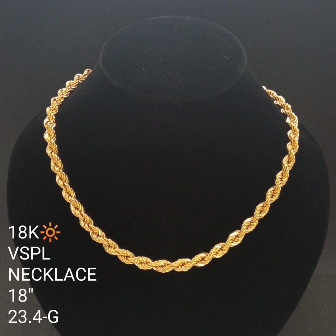 Twine Twist Necklace, Women's Fashion, Jewelry & Organizers, Necklaces