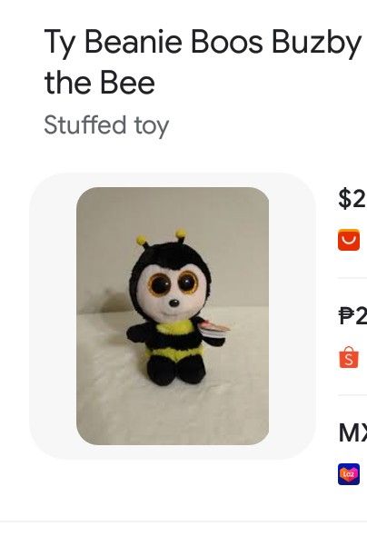 Ty cheap buzby bee