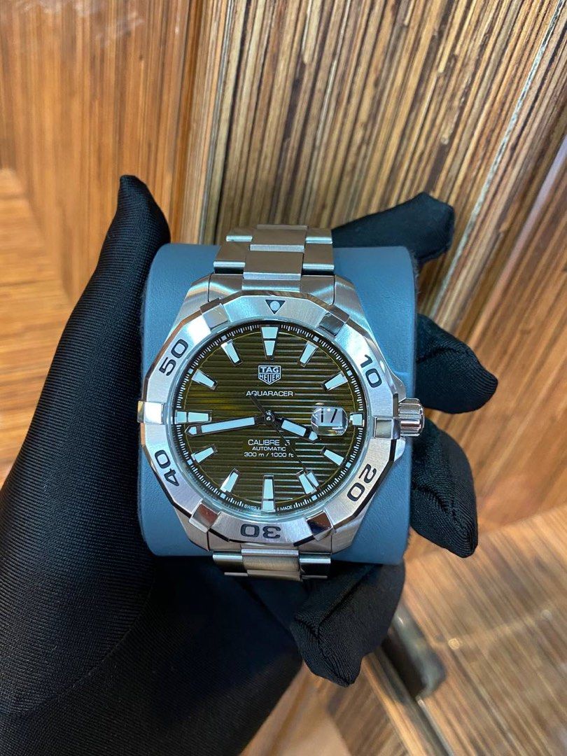 Tag heuer aquaracer 2025 calibre 5 nato strap
