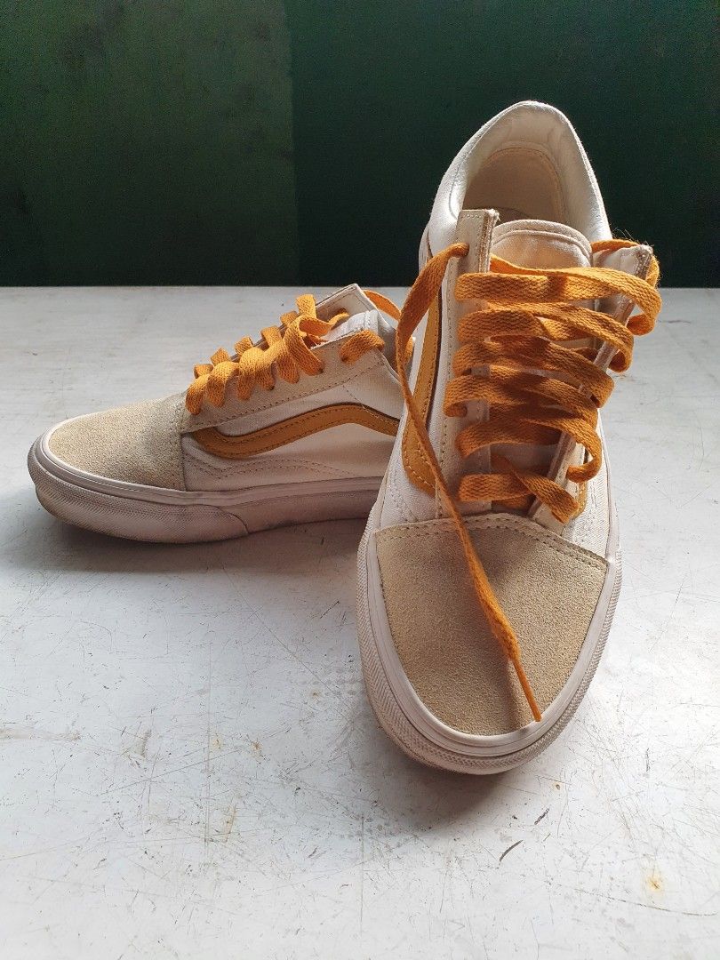 Vans old skool camel colorblock hotsell