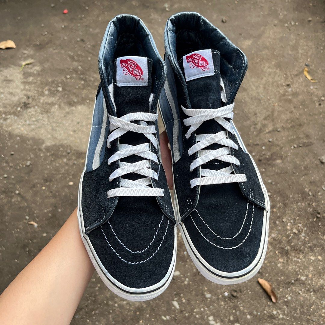 vans sk8 hi blue