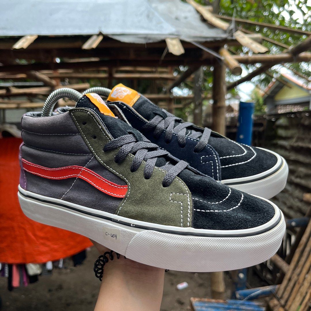 Tri color vans shoes store