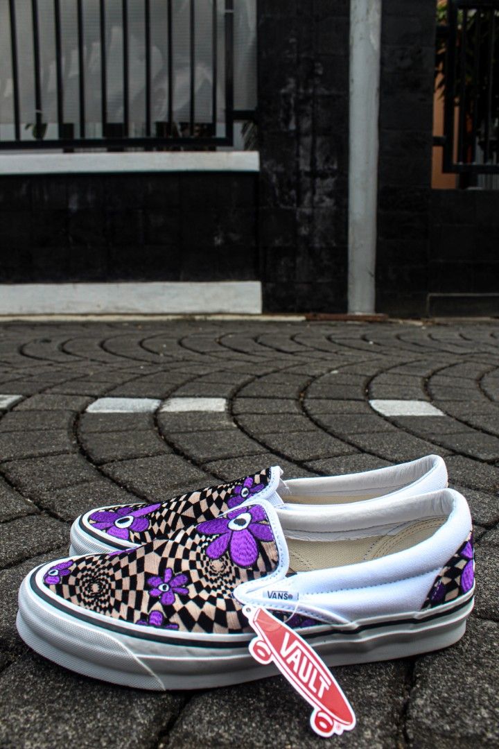 Vans Slip On Vault OG x PAM Original Resmi, Fesyen Pria, Sepatu