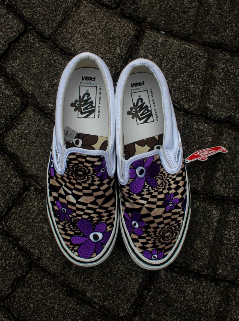 Vans Slip On Vault OG x PAM Original Resmi, Fesyen Pria, Sepatu