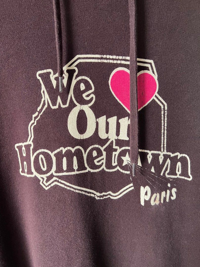 Vetements we love our hometown hoodie store