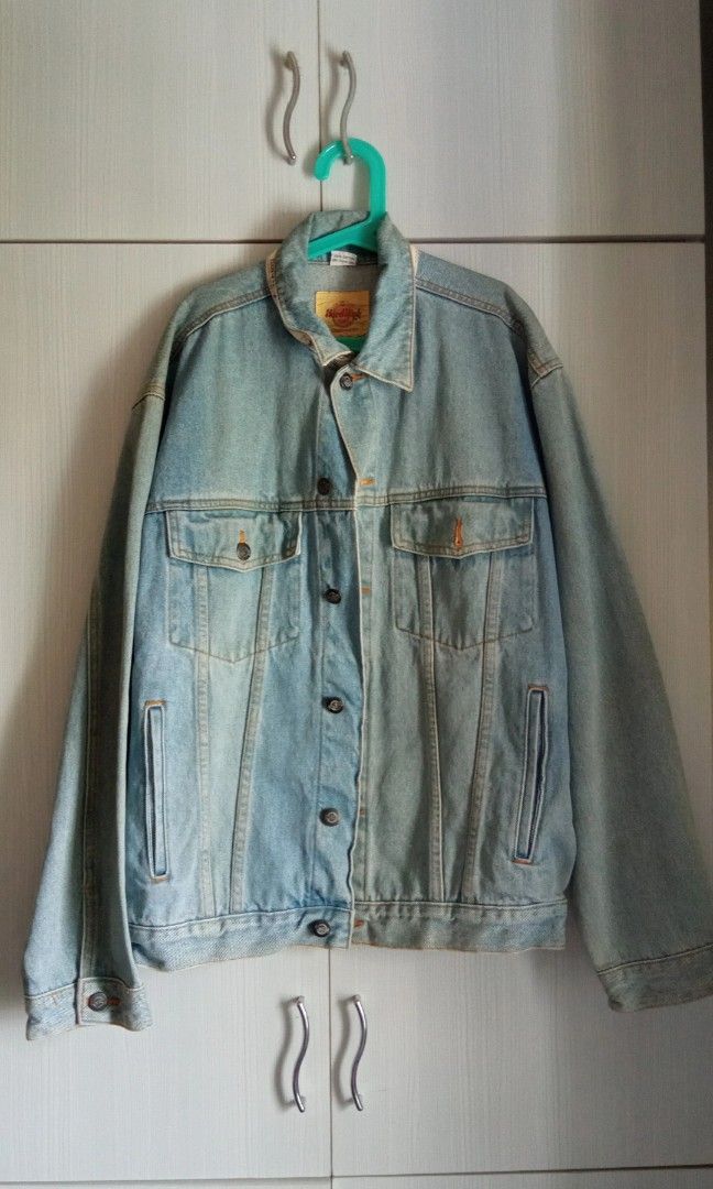 Vintage oversized denim jacket