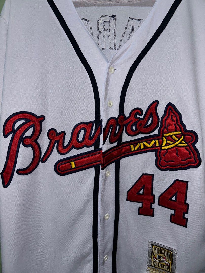 StrongIslandVTG Vintage Original 1990's MLB Atlanta Braves Men's Polo Shirt.