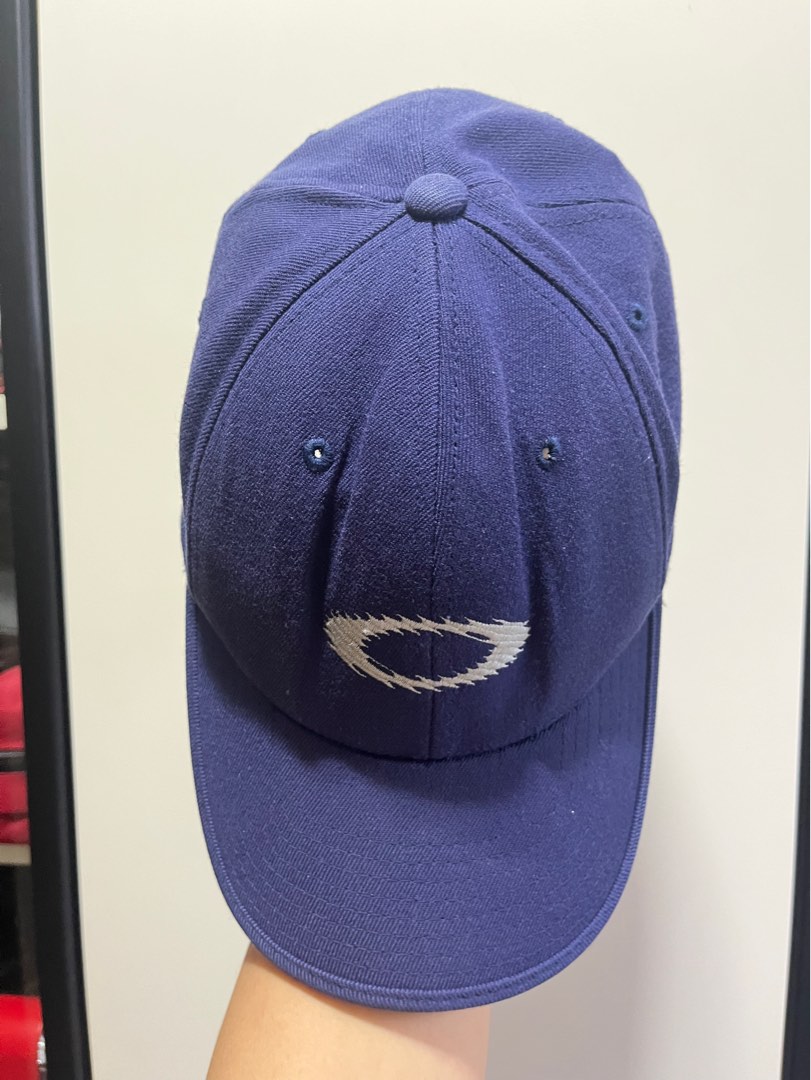 Vintage Oakley Software Baseball Hat Cap Y2K, 男裝, 手錶及配件 