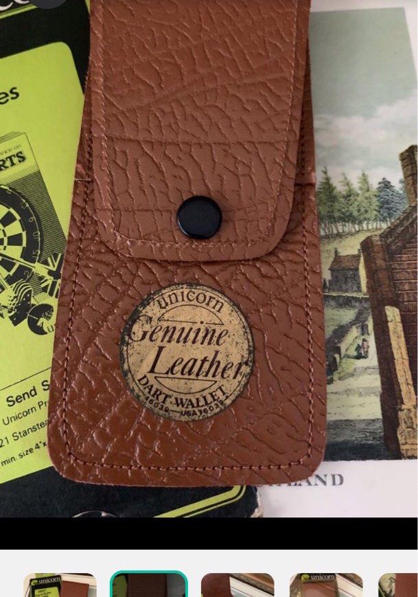 Genuine Leather Dart Case