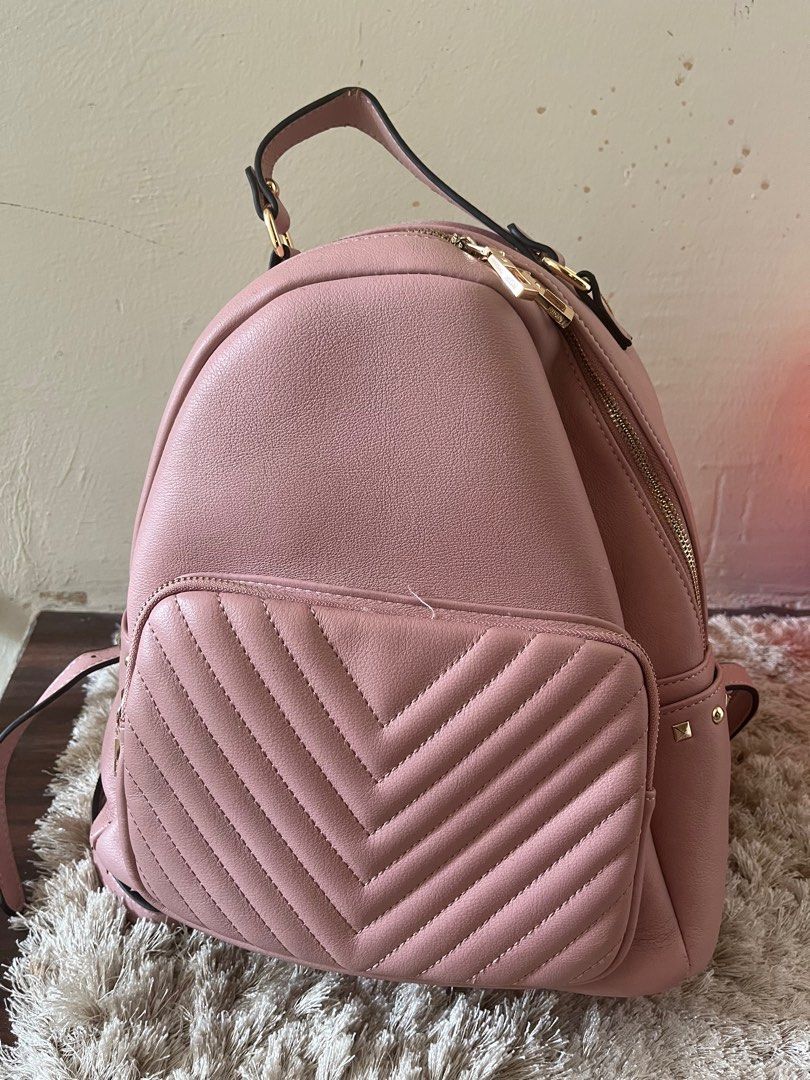 Dusty pink backpack sale