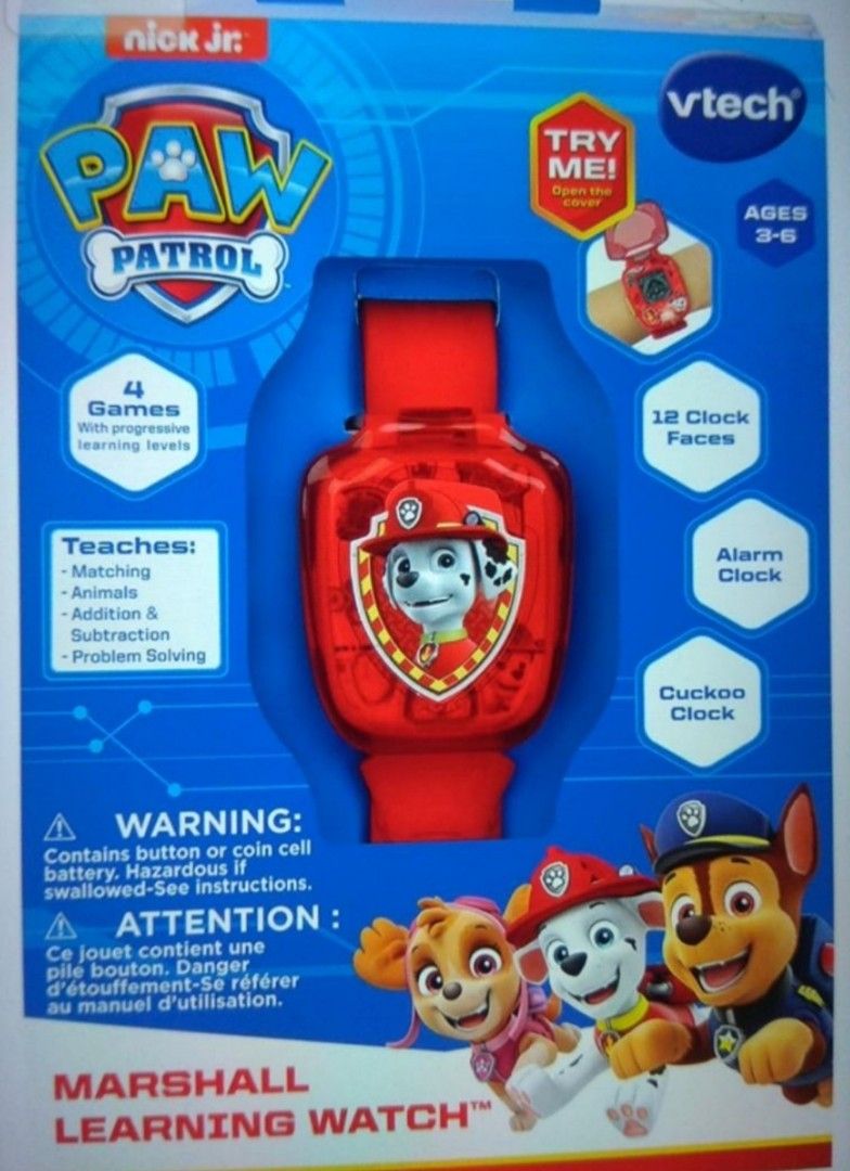 Vtech paw patrol best sale marshall watch