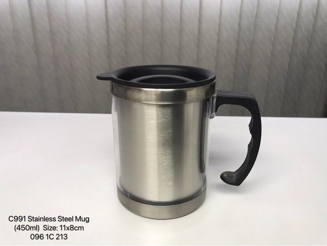 450ML Stainless Steel Double Wall Starbucks Travel Coffee Mugs Insulation  Plastic Tumbler Paper Insert Wholesale