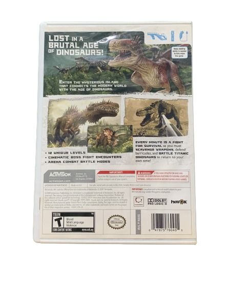 Wii jurassic park shop
