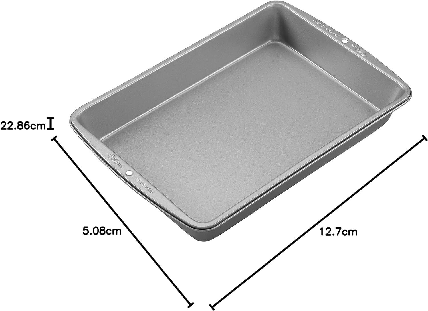 Wilton Recipe Right Non-Stick 13 x 9-Inch Covered Oblong Baking Pan with  Lid, Pack of 2