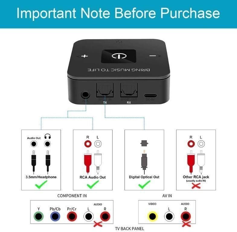 Bluetooth headphones for store non bluetooth tv