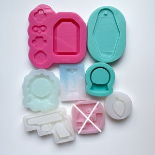 Resin shaker molds, Hobbies & Toys, Stationery & Craft, Craft Supplies &  Tools on Carousell