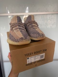 adidas YEEZY // OFF - WHITE “BOOST”, Men's Fashion, Footwear, Sneakers on  Carousell