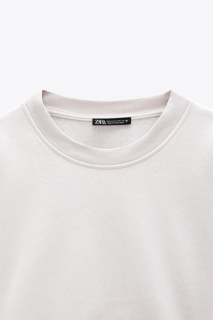 Basic sweatshirt trf top