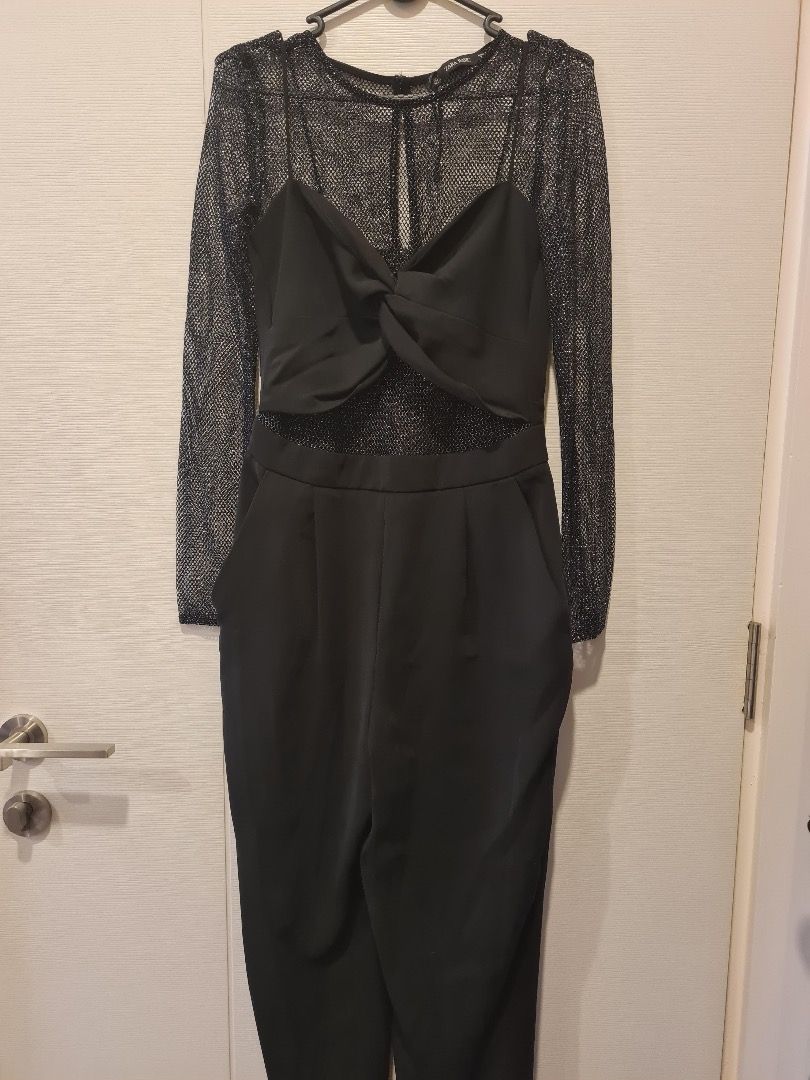Shiny jumpsuit zara outlet