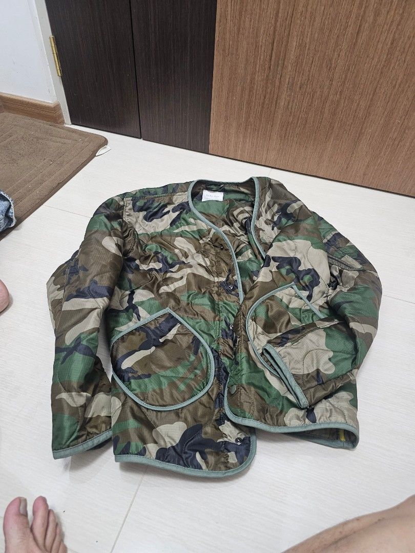 Zara camo jacket Men s Fashion Coats Jackets and Outerwear on Carousell