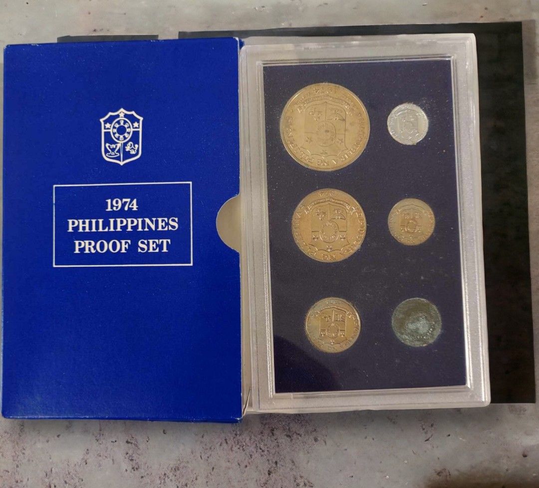 1974 Philippine Coin Proof Set Hobbies Toys Memorabilia philippine-peso-1972-1-peso-coin-made-of-copper-nickel-zinc-1-11