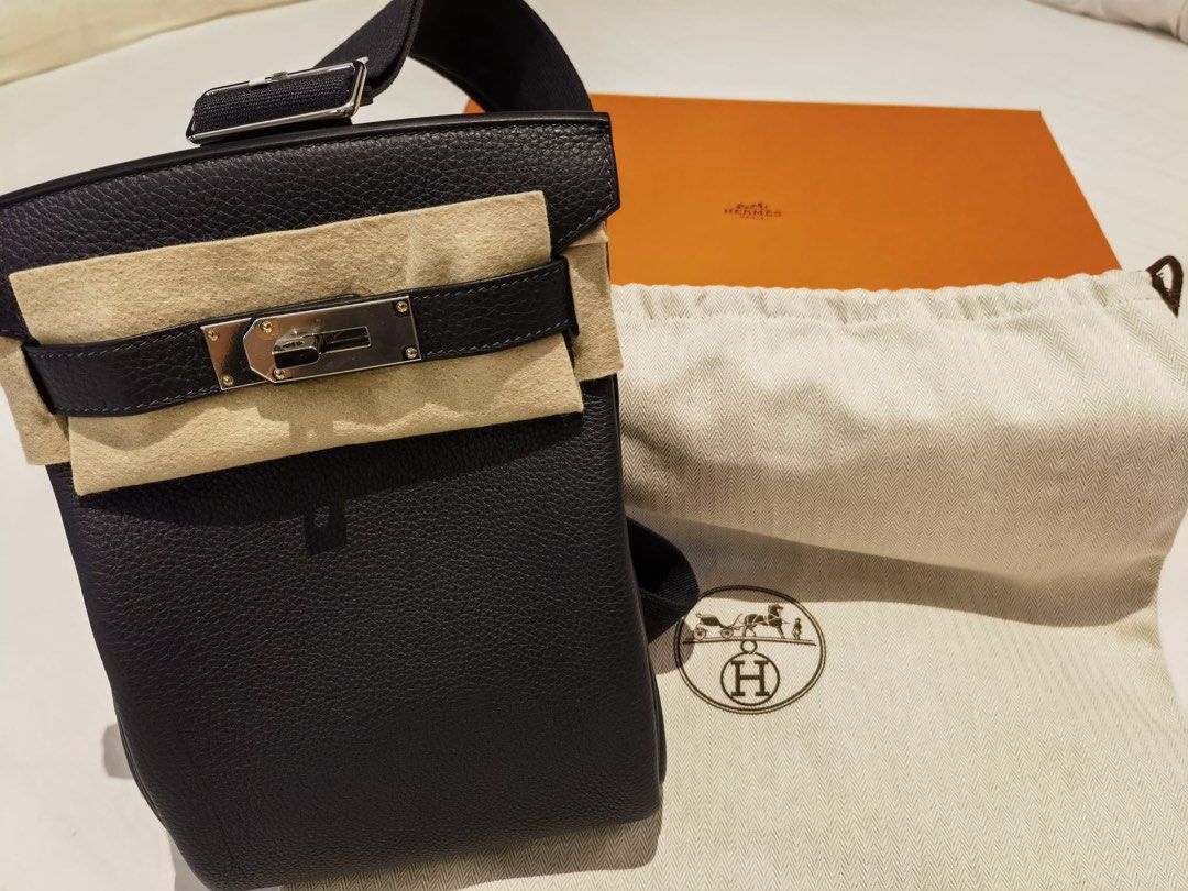 BNIB Hermes Hac A Dos PM (Sling Backpack), Luxury, Bags & Wallets on  Carousell