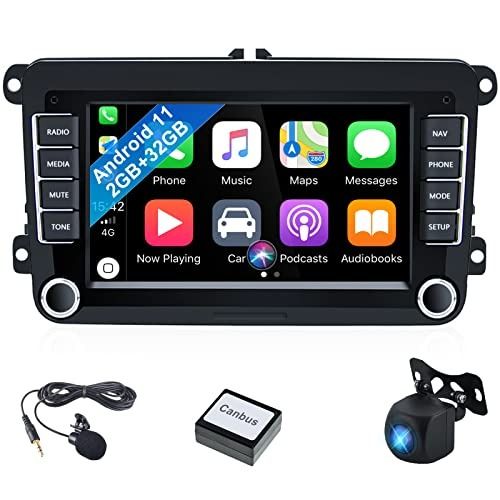 Autoradio GPS tactile Bluetooth Android & Apple Carplay VW Golf 5