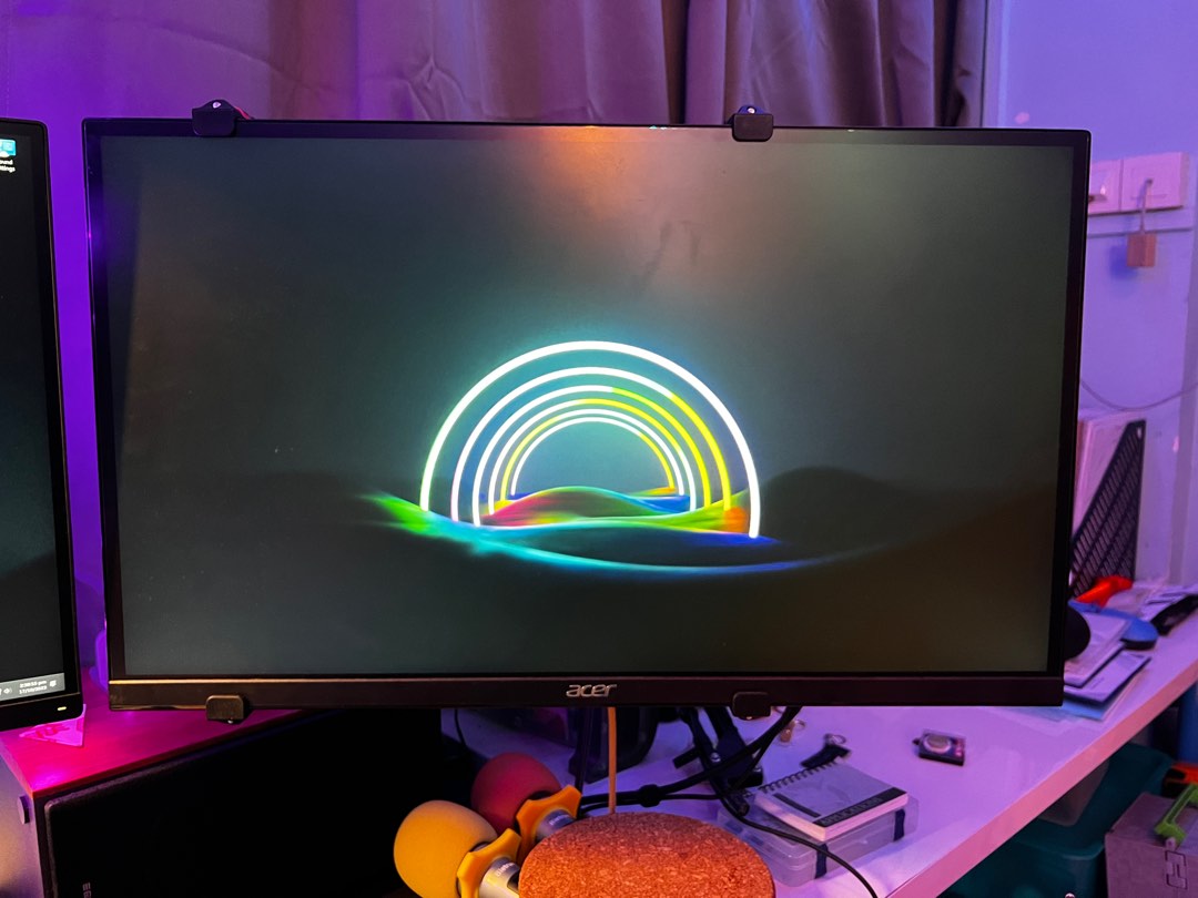 27 inch FHD 75 hertz monitor Acer S270, Computers & Tech, Parts