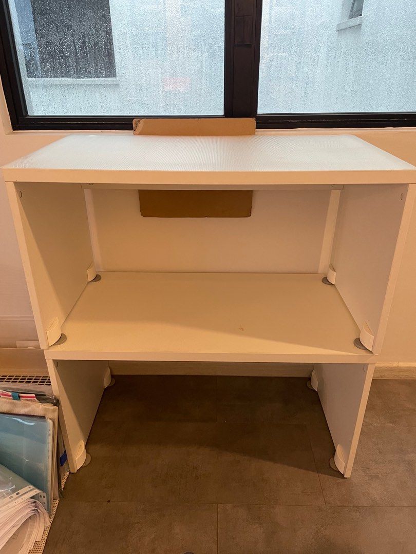 2 IKEA low study desks. 25 each, Furniture & Home Living, Furniture, Tables & Sets on Carousell