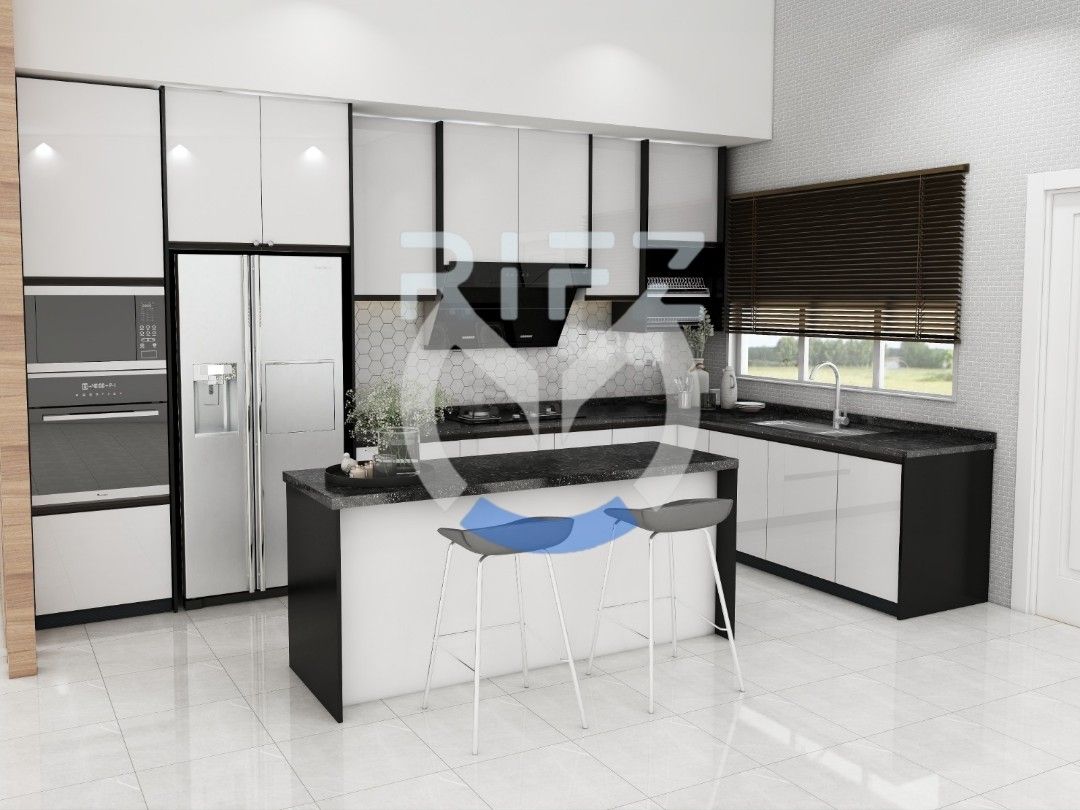 3d glass kitchen outlet cabinet