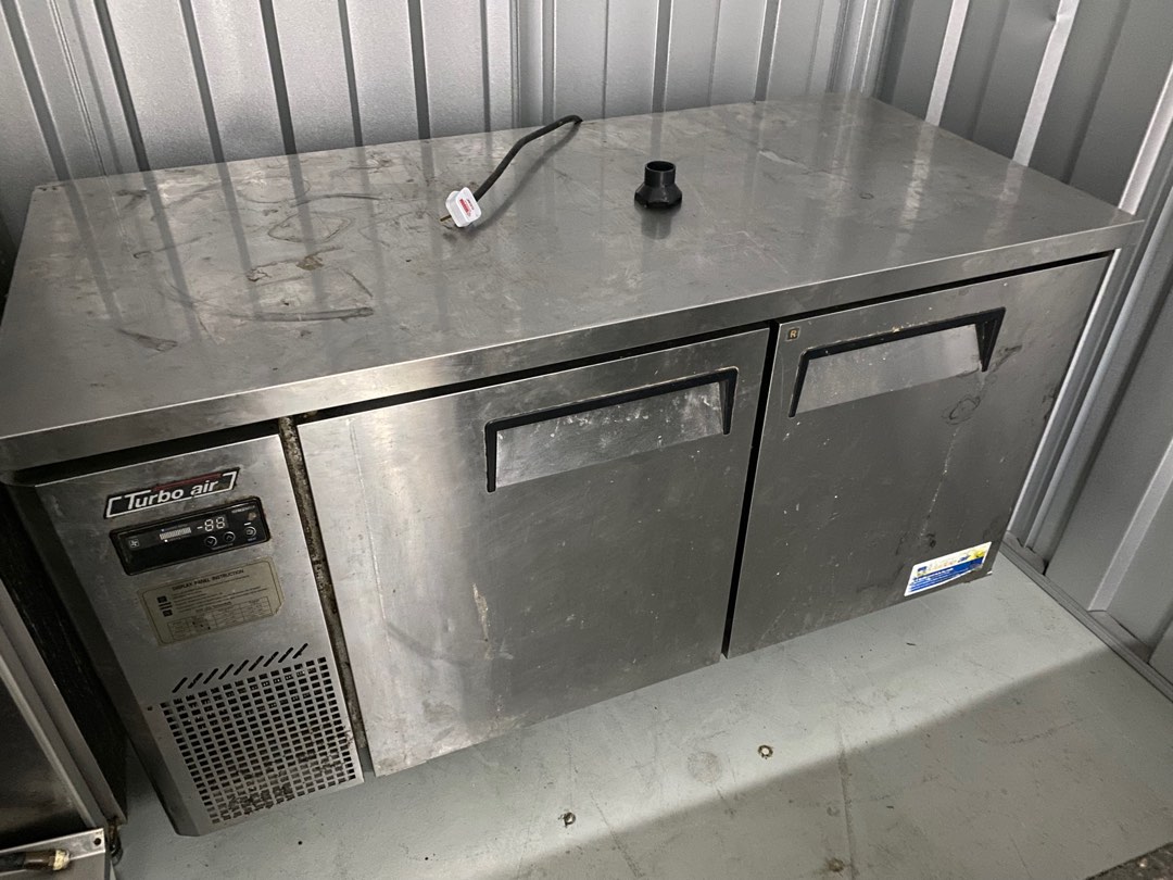 4 door upright freezer, 2 door upright freezer and undercounter chiller