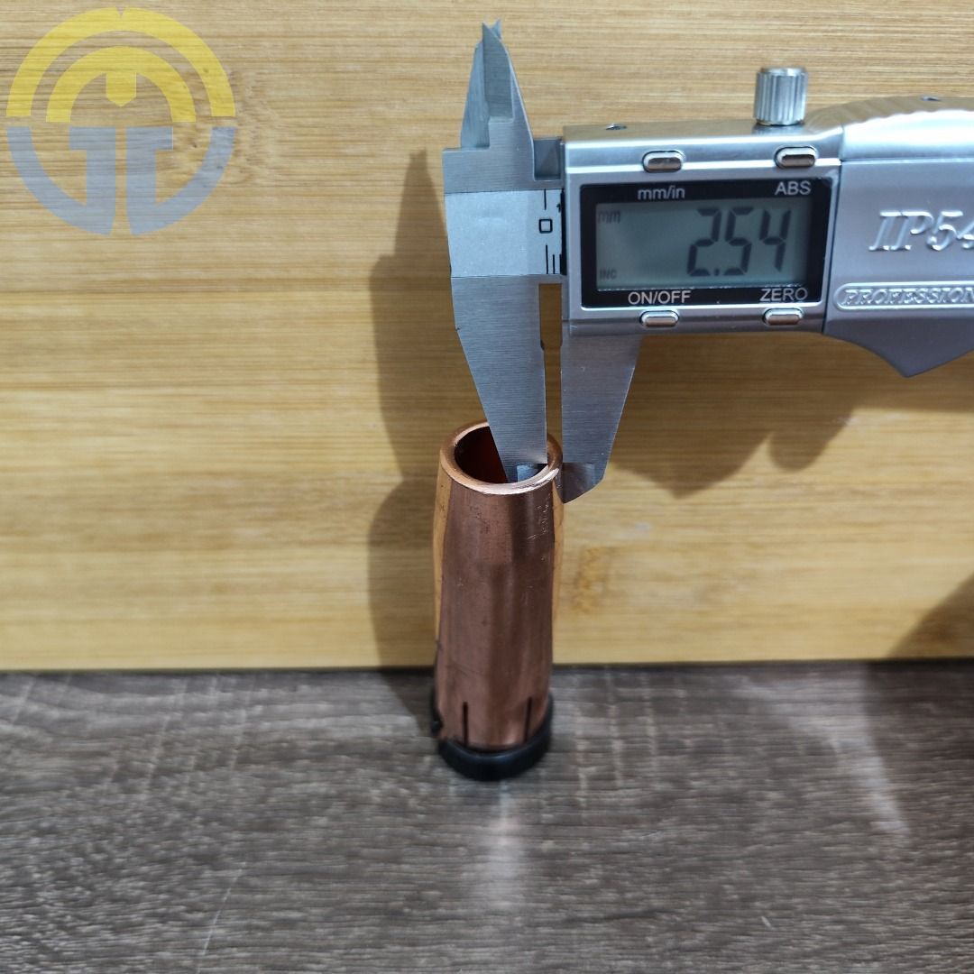 501D MIG Welding Torch Nozzle Copper (Category: Construction Tools & Equipment) located in Mandaluyong City. Submitted by gavz6488 (Listing ID 1260780417, Image 3). Description: High quality MIG nozzle, made of high quality materials and sturdy make. Suitable for Water Cooled 501D Mig torch and alike. Thick nozzle suitable for heavy duty work. Source out from ISO 9001, CE,CCC,SGS certified manufacturing plant to ensure high quality standard. For 
