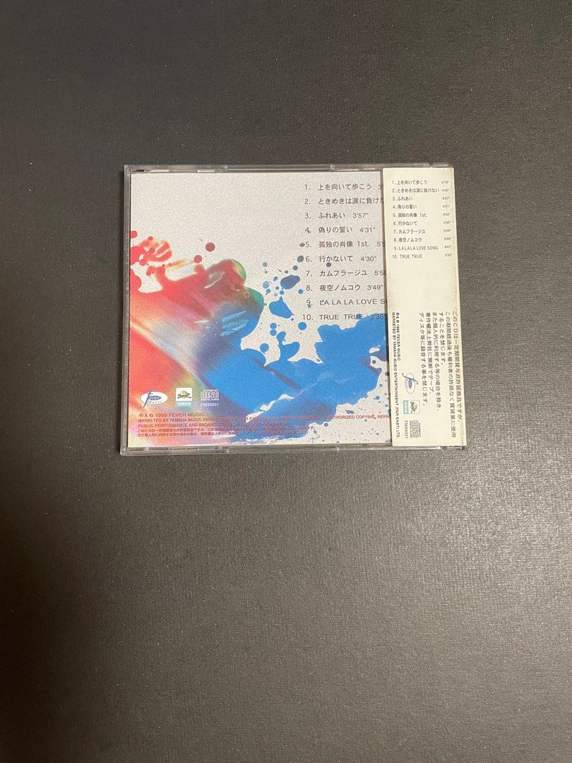 倫永亮1999 夏日版CD 附側紙首版極罕有日語專輯日本YAMAHA製靚聲90%新