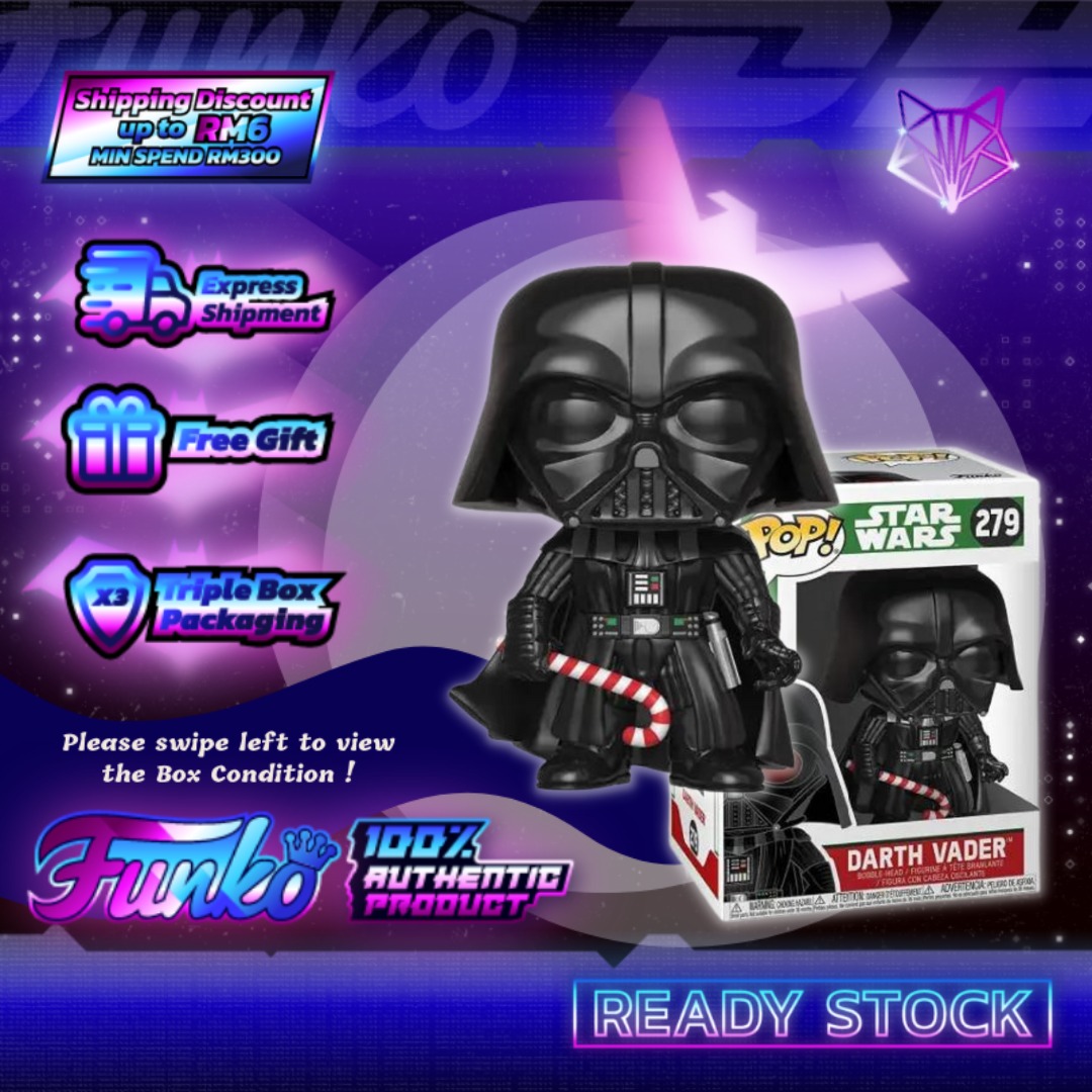 Funko pop darth vader christmas on sale