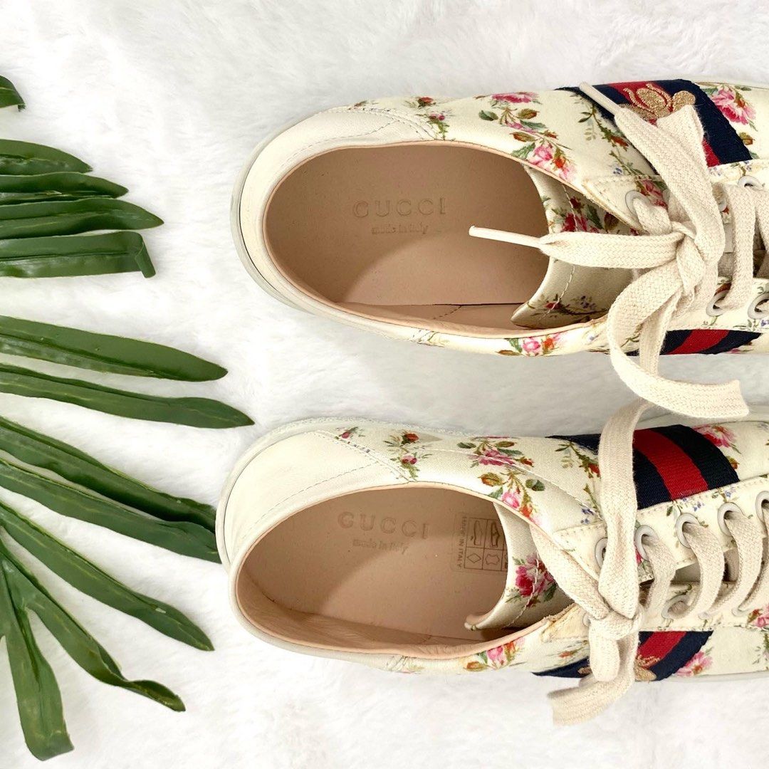 Gucci flower sneakers sales