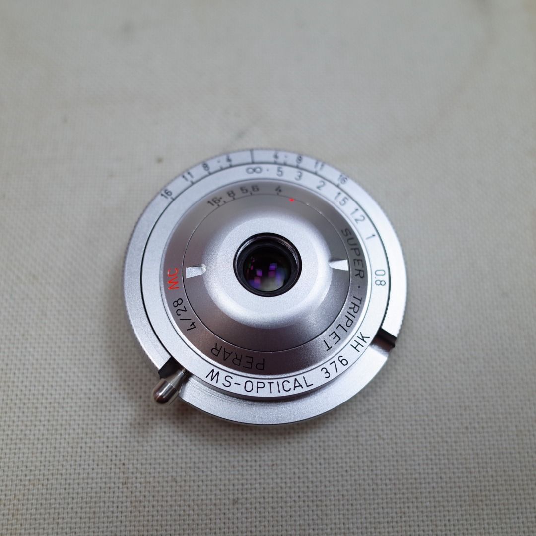 宮崎光學MS-Optical PERAR 4/28 香港限定版28mm f4, 攝影器材, 鏡頭及
