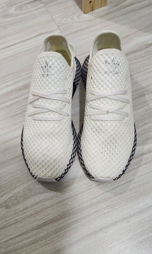 Adidas deerupt runner white clearance