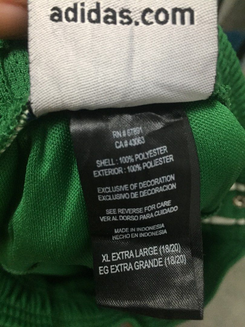 ADIDAS NBA CELTIC BUTTON UP TACKSUIT