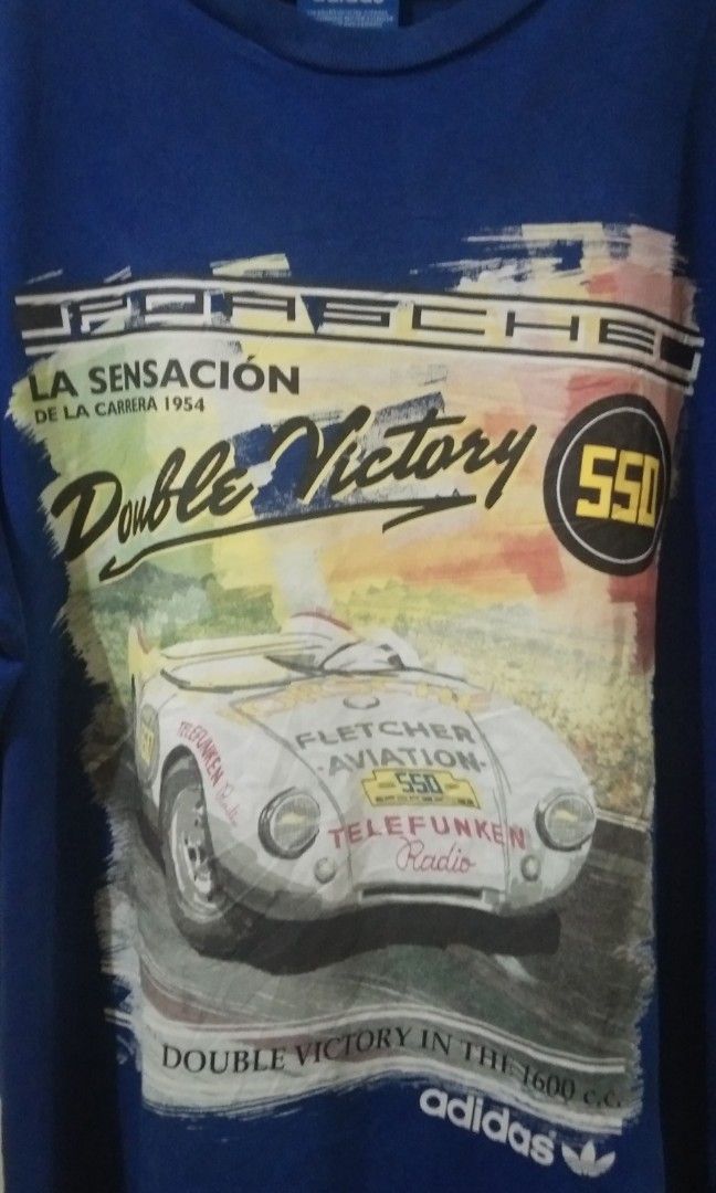 Adidas Porsche racing tshirt Men s Fashion Tops Sets Tshirts Polo Shirts on Carousell