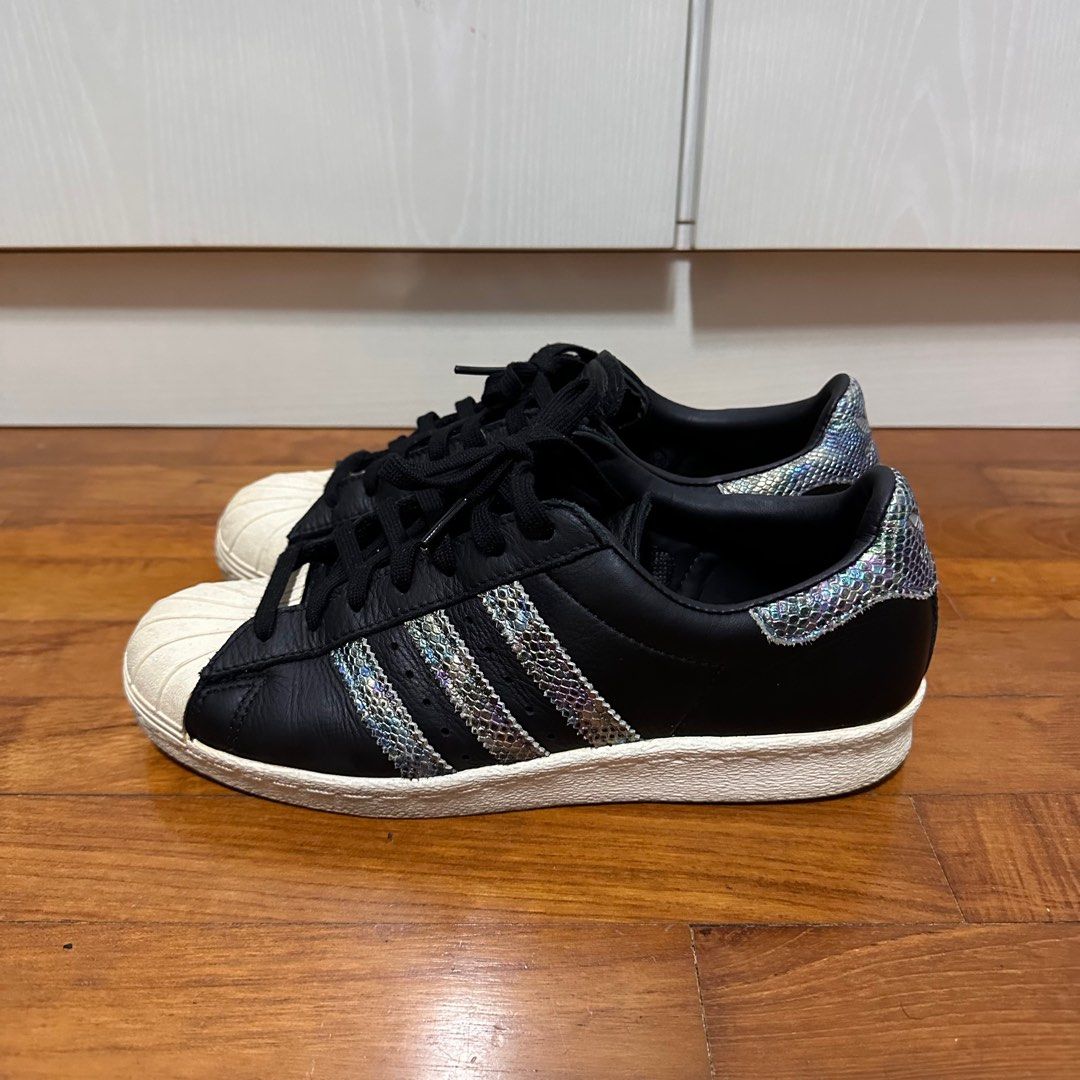Adidas superstar iridescent best sale snakeskin