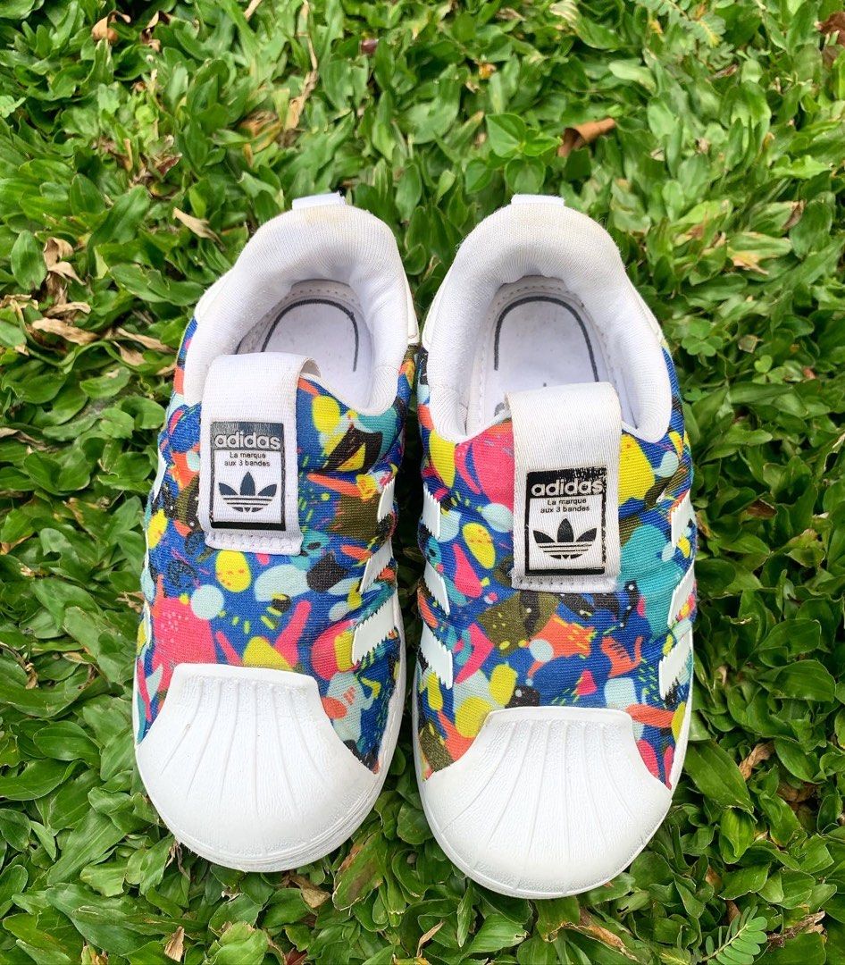 Adidas superstar 2025 slip on multicolor