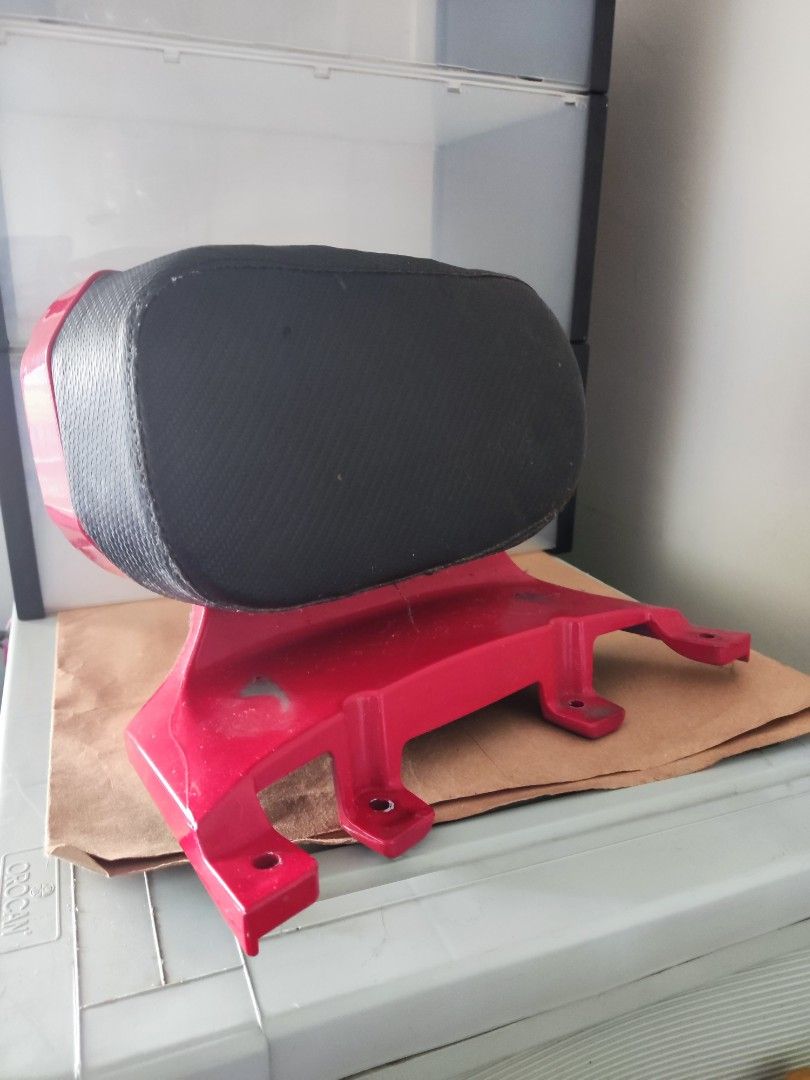 Adv back rest (Category: Other Motorcycles Parts and Accessories) located in Las Pinas. Submitted by dcams (Listing ID 1260713905, Image 2). Description: ADV back rest.