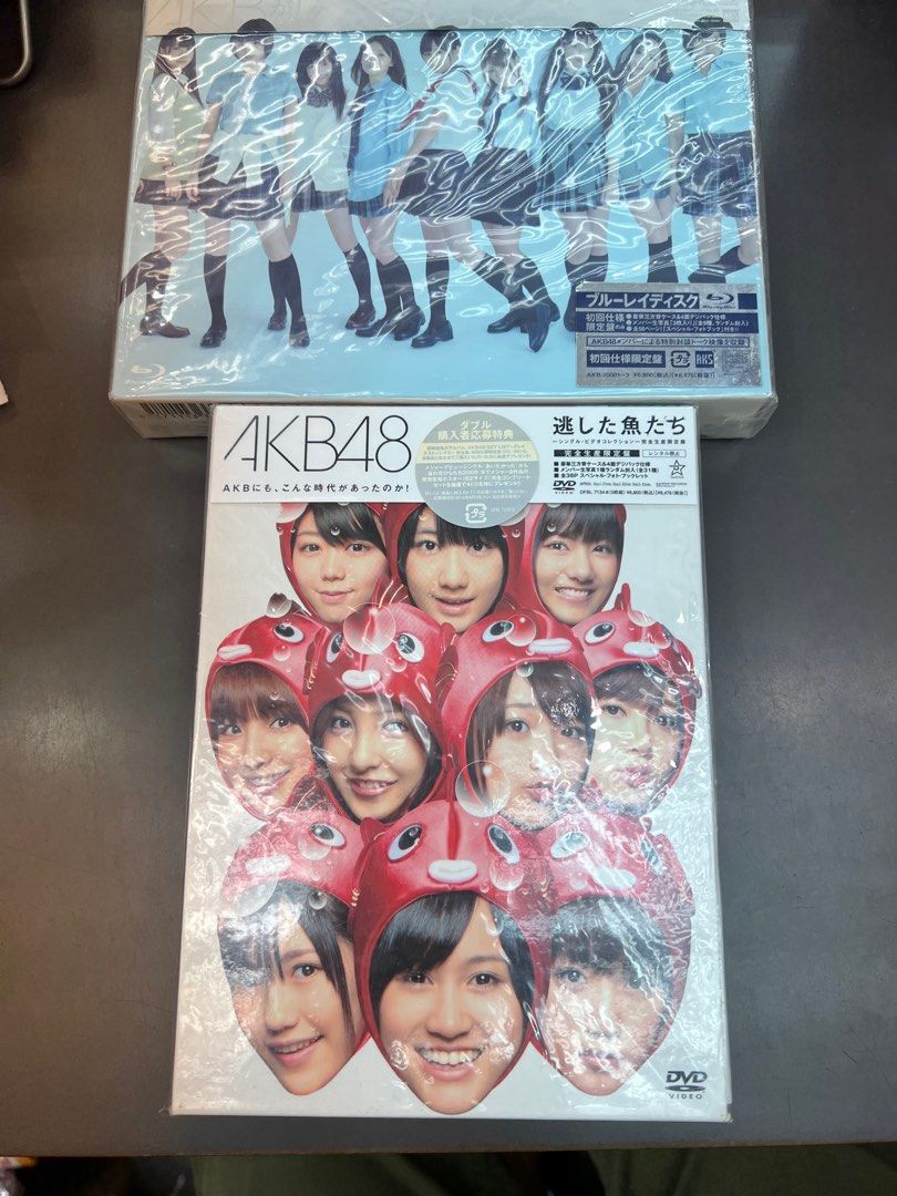AKB48 Blu-ray 2款, 興趣及遊戲, 收藏品及紀念品, 日本明星- Carousell