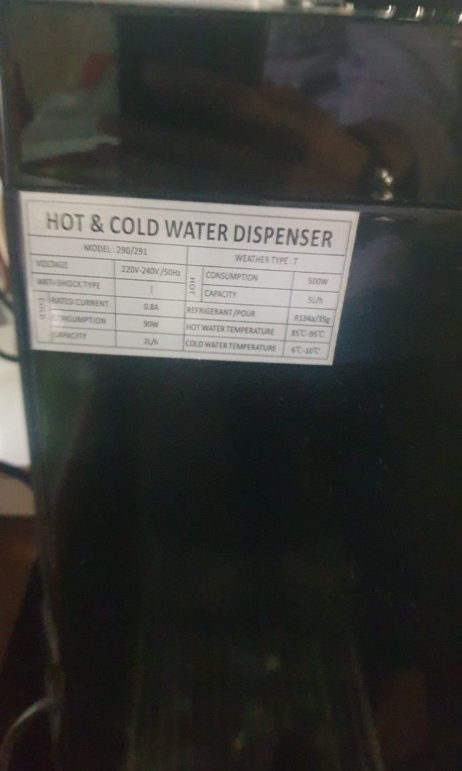 Alphamax water purifier / dispenser with stand, TV & Home Appliances