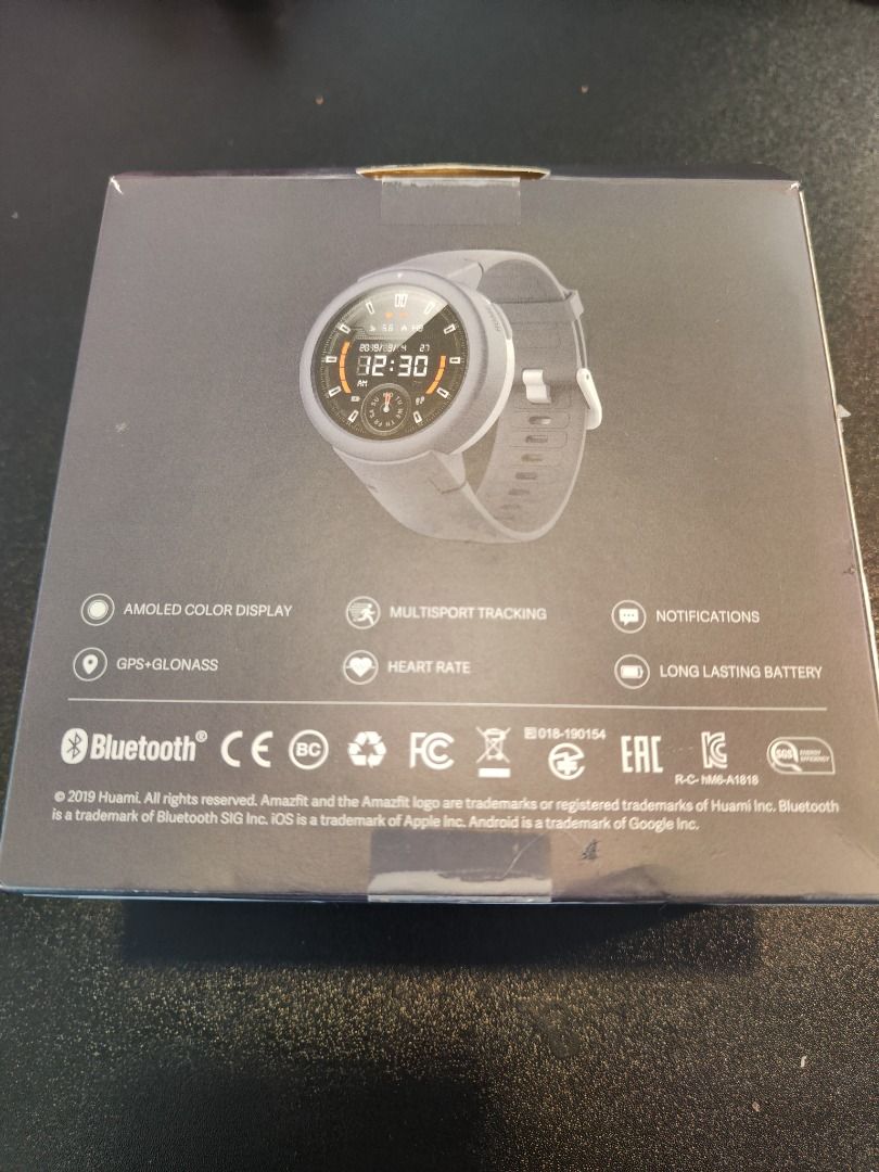 Amazfit verge lite best sale bluetooth
