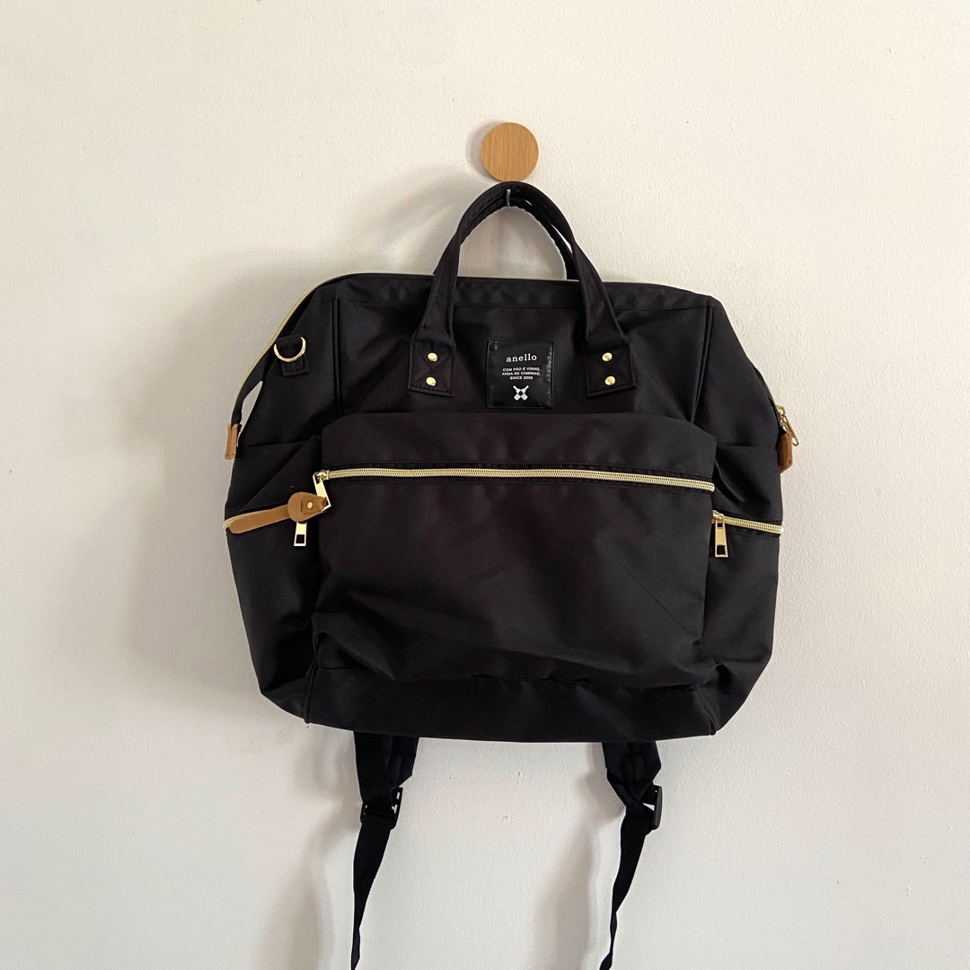 ORIGINAL ANELLO BAG, FULL REVIEW AND AUTHENTICITY CHECK, CROSS BOTTLE THREE  WAY BOSTON BACKPACK