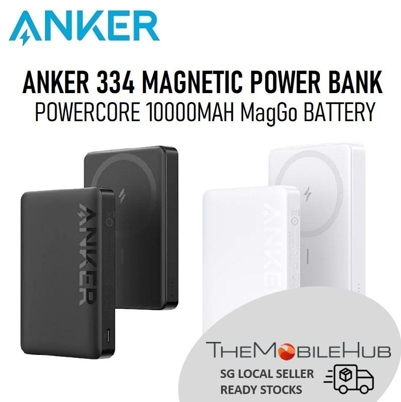 Anker 622 Magnetic Wireless Portable Charger (MagGo), 5000mAh Foldable  Magnetic Battery and USB-C for iPhone 15/14/13/12 Series